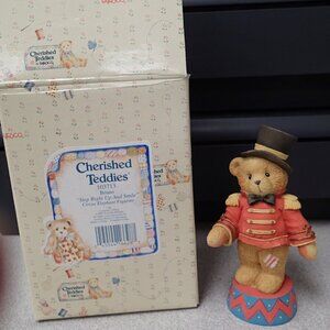 Cherished Teddies Bruno Step Right Up and Smile